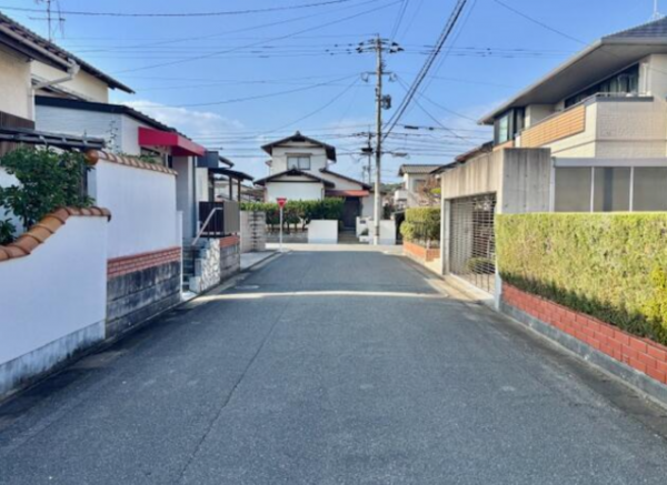 古賀市日吉、土地の画像です