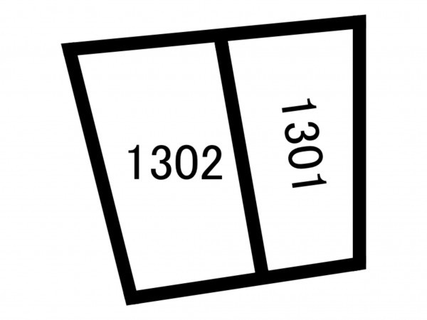 糟屋郡新宮町相島、土地の間取り画像です