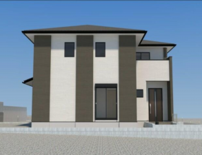 宗像市自由ケ丘、新築一戸建ての画像です