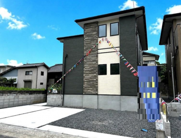 宗像市自由ケ丘、新築一戸建ての画像です
