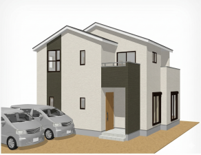 糟屋郡新宮町緑ケ浜、新築一戸建ての画像です