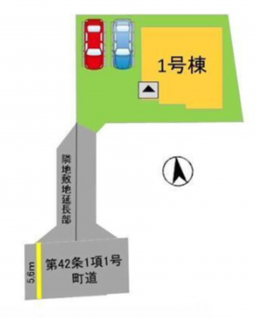 糟屋郡新宮町緑ケ浜、新築一戸建ての画像です