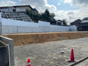 宗像市土穴、土地の画像です