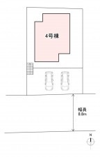 古賀市久保、新築一戸建ての画像です