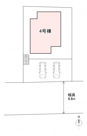 古賀市久保、新築一戸建ての画像です