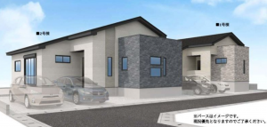 古賀市今の庄、新築一戸建ての画像です