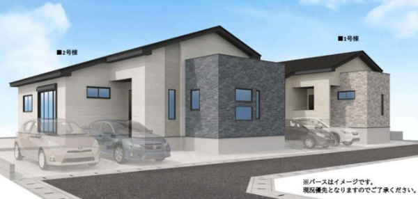 古賀市今の庄、新築一戸建ての画像です