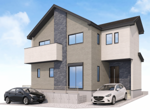 福岡市東区八田、新築一戸建ての画像です