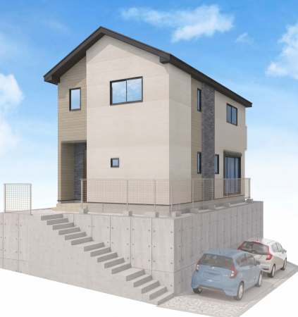 福岡市東区八田、新築一戸建ての画像です