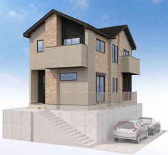 福岡市東区八田、新築一戸建ての画像です