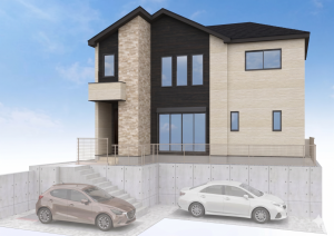 福岡市東区八田、新築一戸建ての画像です