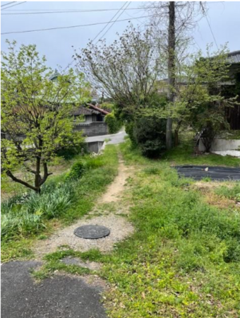 宗像市田久、土地の画像です