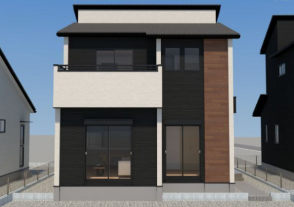 福津市津屋崎、新築一戸建ての画像です