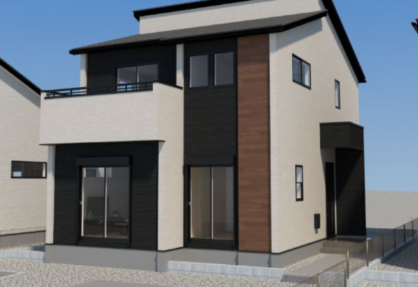 福津市津屋崎、新築一戸建ての画像です