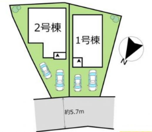 福岡市東区和白東、新築一戸建ての画像です