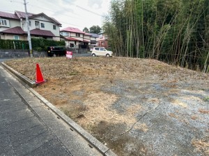 宗像市青葉台、土地の画像です