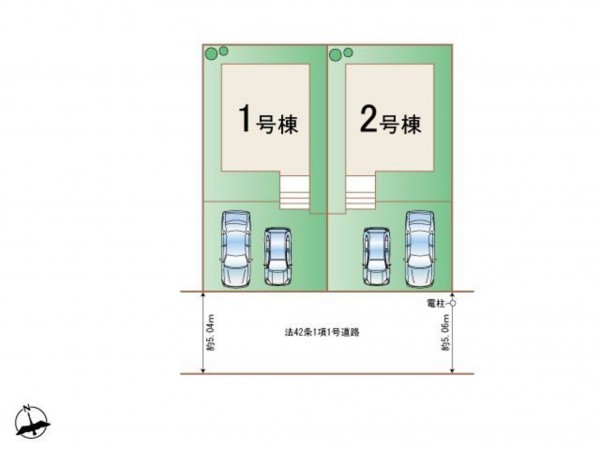 福岡市東区青葉、新築一戸建ての画像です