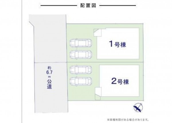 福岡市東区土井、新築一戸建ての画像です