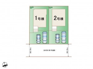 福岡市東区青葉、新築一戸建ての画像です