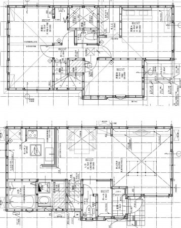 福岡市東区土井、新築一戸建ての間取り画像です