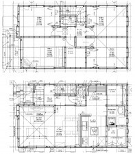 福岡市東区土井、新築一戸建ての間取り画像です