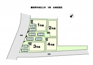 福岡市東区土井、新築一戸建ての画像です