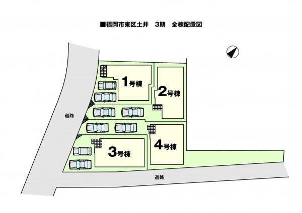 福岡市東区土井、新築一戸建ての画像です