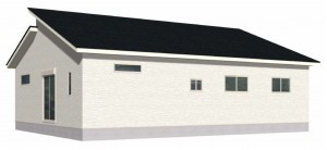 古賀市薦野、新築一戸建ての画像です