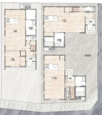 福岡市東区唐原、新築一戸建ての画像です