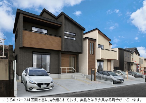 福岡市東区香椎、新築一戸建ての画像です