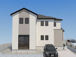 福岡市東区美和台、新築一戸建ての画像です