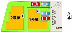 福岡市東区美和台、新築一戸建ての画像です