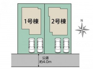 福岡市東区大岳、新築一戸建ての画像です