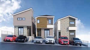 福岡市東区松香台、新築一戸建ての画像です