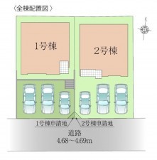 福岡市東区八田、新築一戸建ての画像です