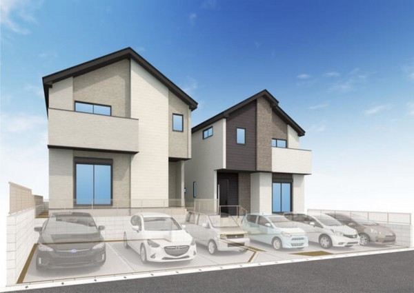 福岡市東区八田、新築一戸建ての画像です