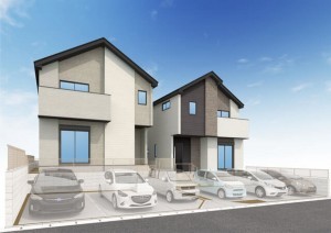 福岡市東区八田、新築一戸建ての画像です