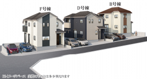 福岡市東区香住ヶ丘、新築一戸建ての画像です
