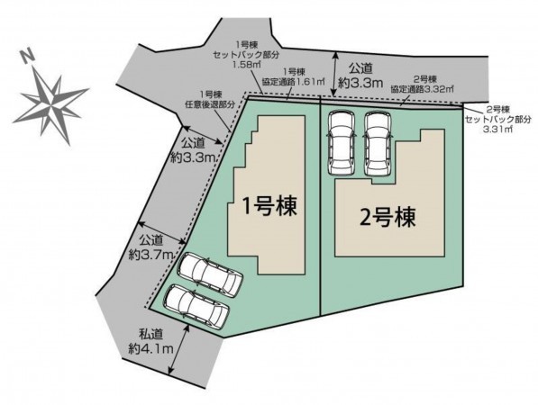 福岡市東区三苫、新築一戸建ての画像です