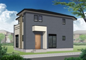 福岡市東区美和台、新築一戸建ての画像です