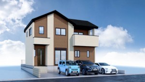 福岡市東区土井、新築一戸建ての画像です