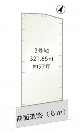 糸島市志摩松隈、土地の画像です