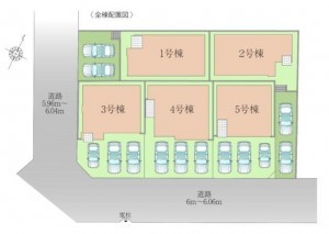 福岡市東区松香台、新築一戸建ての画像です