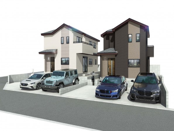 福岡市東区青葉、新築一戸建ての画像です