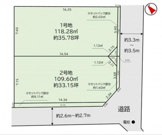 福岡市東区香椎駅東、土地の間取り画像です