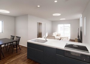 福岡市東区香住ヶ丘、新築一戸建ての画像です