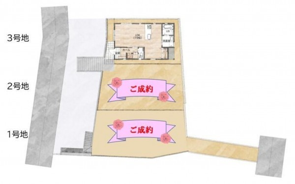 福岡市東区香住ヶ丘、新築一戸建ての画像です