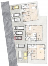 古賀市花見東、新築一戸建ての画像です