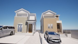 福岡市東区美和台、新築一戸建ての画像です