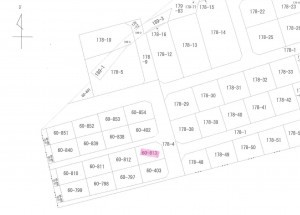 福岡市東区舞松原、土地の間取り画像です
